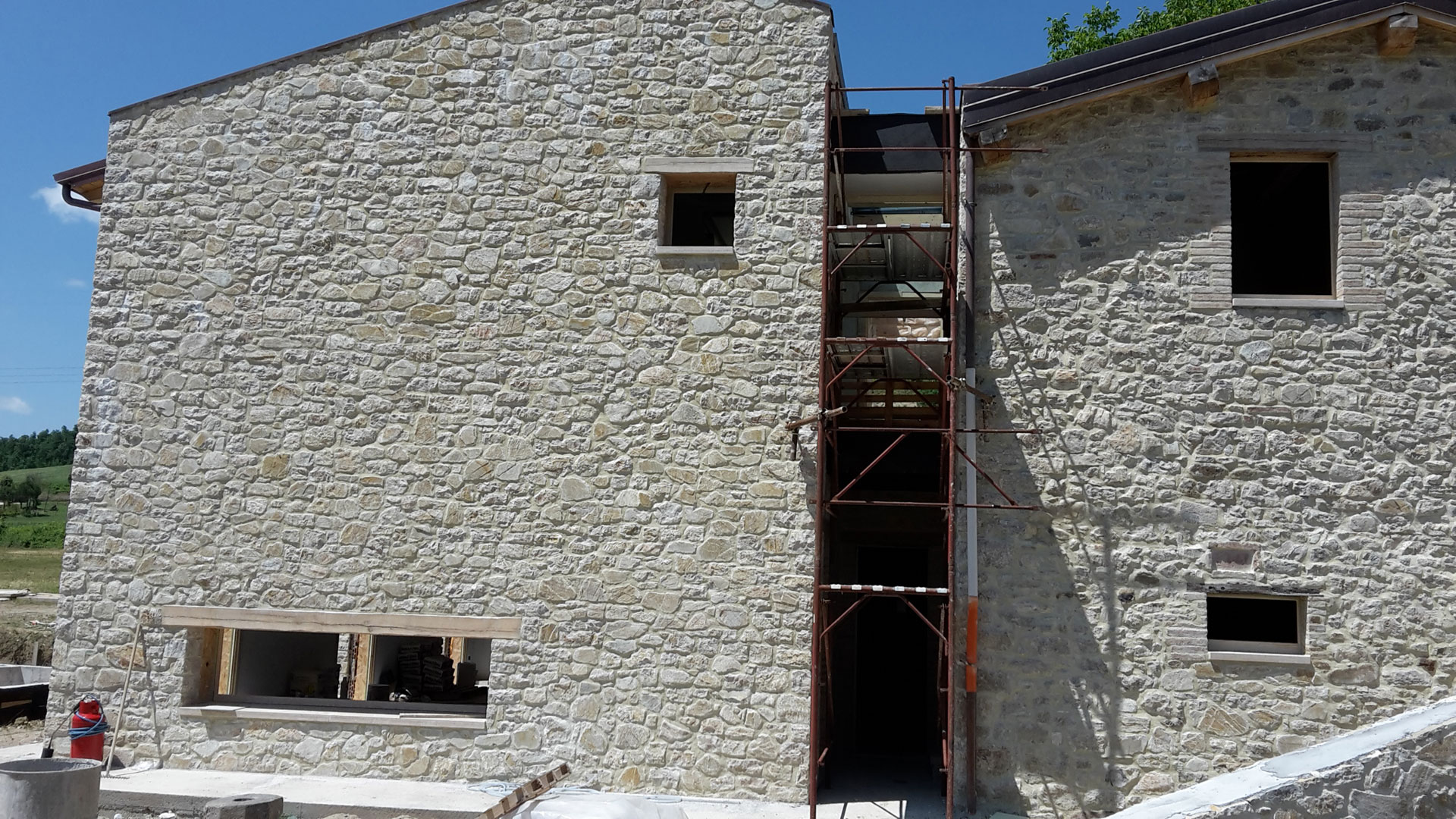 Ristrutturazione vecchio mulino a Gubbio, Perugia